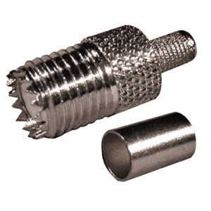 Presa Volante Mini UHF Crimpare Rg58 U/1247-C