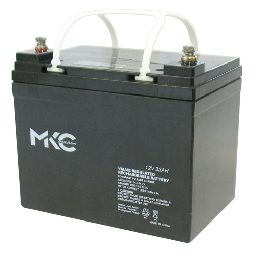 Batteria al piombo ricaricabile 12V 33Ah terminale t6 MKC