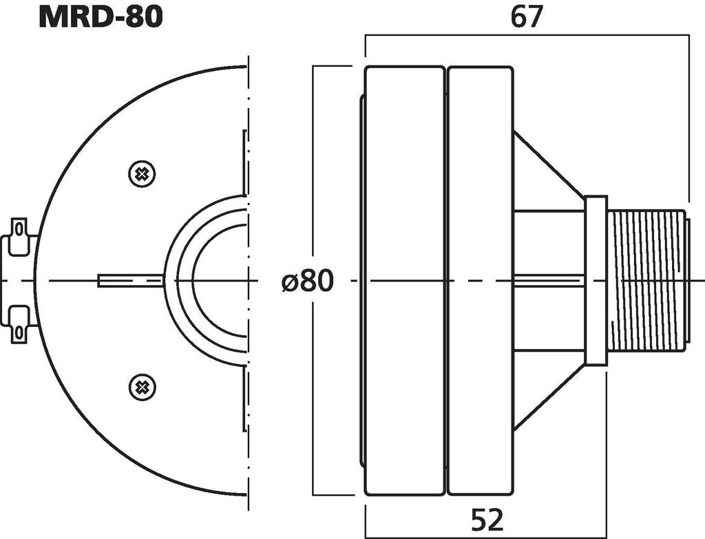 MRD-80 - Driver a tromba