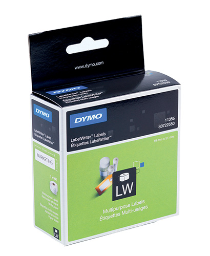 Etichette DYMO® LabelWriter™ multi-uso Bianco - 19 x 51 mm