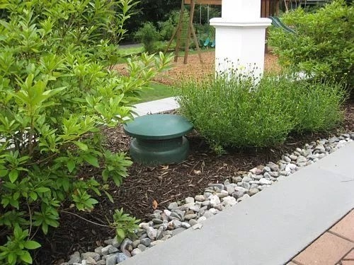 Diffusore sonoro da giardino IPX5 30W 100V, colore verde, mod. GS530