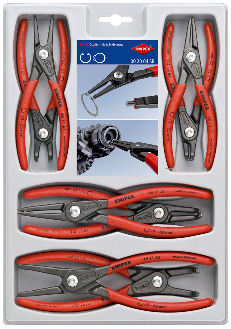 Assortimento di pinze 00 20 04 SB