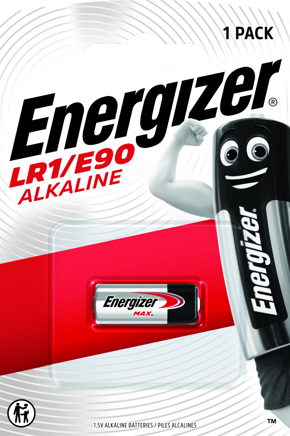 ENERGIZER LR1 Alkaline blister da 1