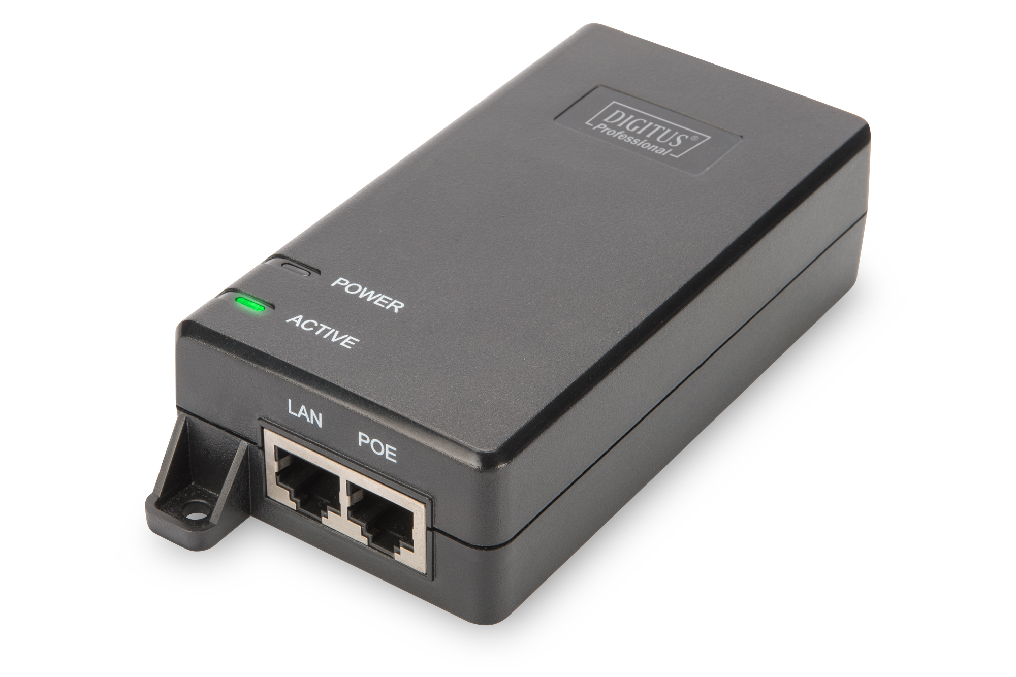 Digitus DN-95103-2 Gigabit Ethernet PoE+ Injector, 802.3at Power Pins:4/5(+),7/8(-), 30W