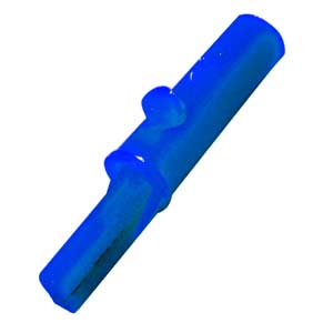 Coccodrilli Isolata 53mm Con Foro Blu COC/AK/10B-C