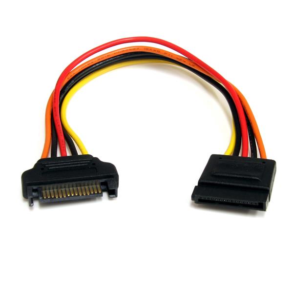 Startech.com SATAPOWEXT8 Cavo estensione di alimentazione SATA 15 pin 20 cm (SATAPOWEXT8)