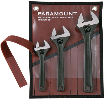Set 3 pezzi chiavi a rullino Paramount (6", 8",10")