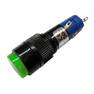 Pulsante Luminoso Unipolare 3A-125V Verde P/3036V-I