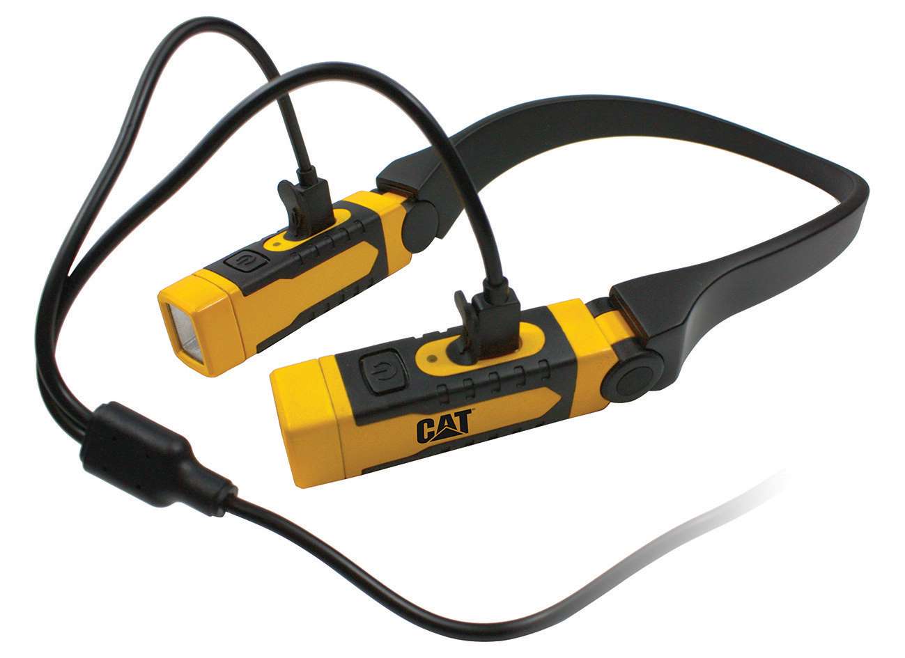 CAT CT7105 | Lampada da collo a LED multiposizione ricaricabile 300 lm