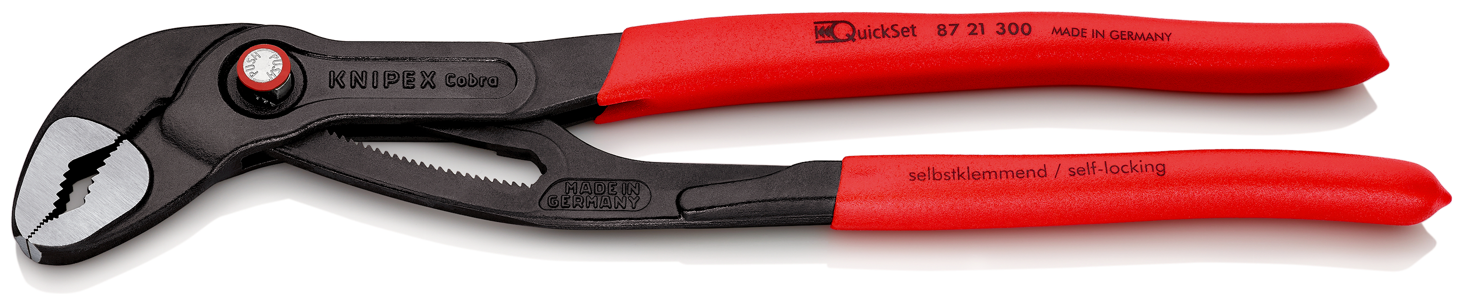 KNIPEX Cobra® QuickSet Pinza regolabile 87 21 300 SB