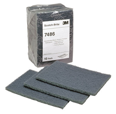 Tampone 3M Scotch Brite  7486 - ACRS - verde scuro 05306