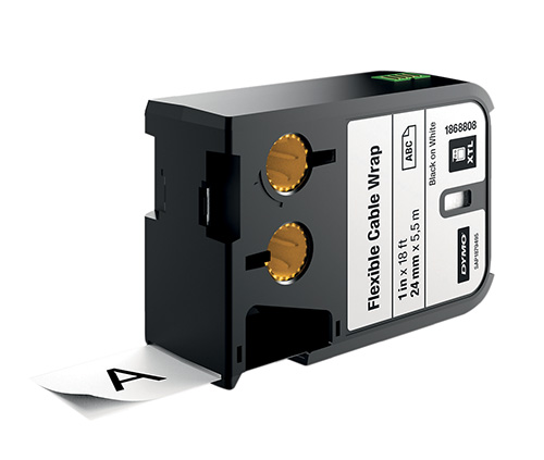 Nastro XTL In Nylon Da 12mmx5,5m Nero/Bianco