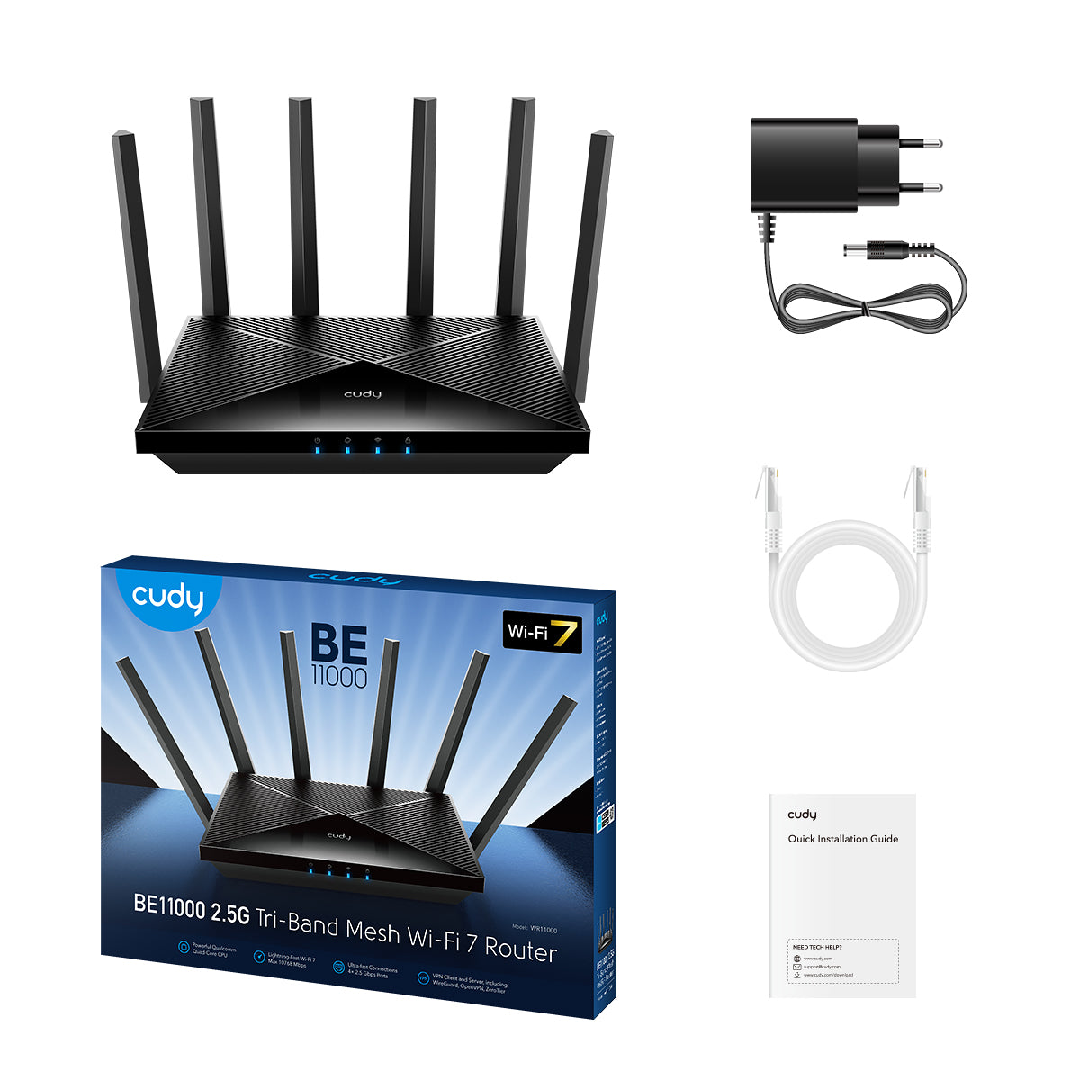 WR6500H - BE6500 2.5G  Wi-Fi 7 Mesh Router