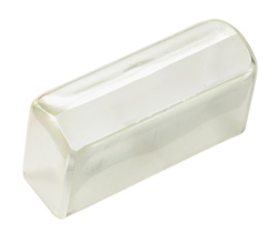 Coperchio in gomma trasparente autoestinguente CP 5538 per fusibili 10X38