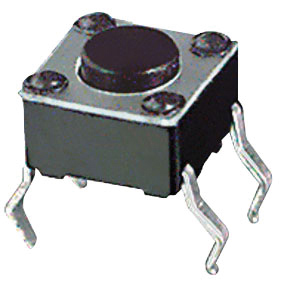 Tastino miniatura 12v 50ma 4pin 6x6x4,3mm JKFC-A06-C-1-4.5?R?