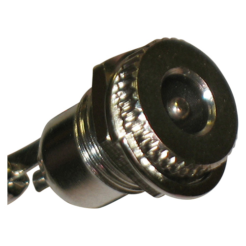 Spina coassiale alimentazione da pannello 2,5mm metallo FA0397