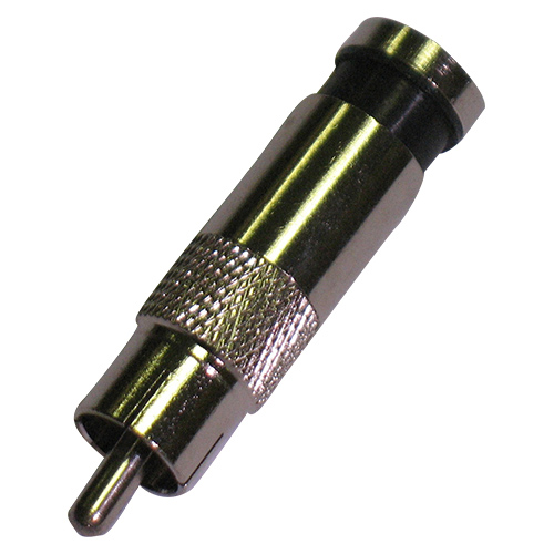 Spina rca a compressione x rg-6 nichelato AB07-022 RG6