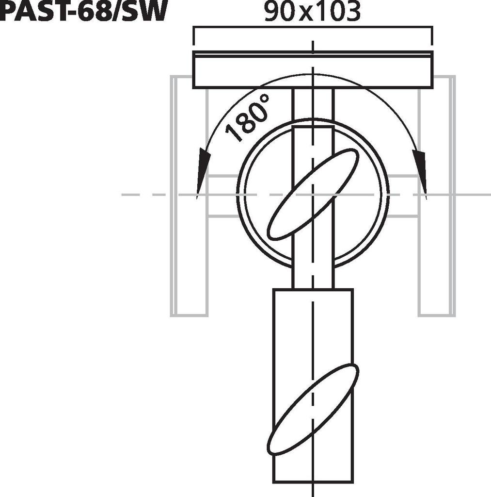PAST-68/SW - Adattatore per armadio