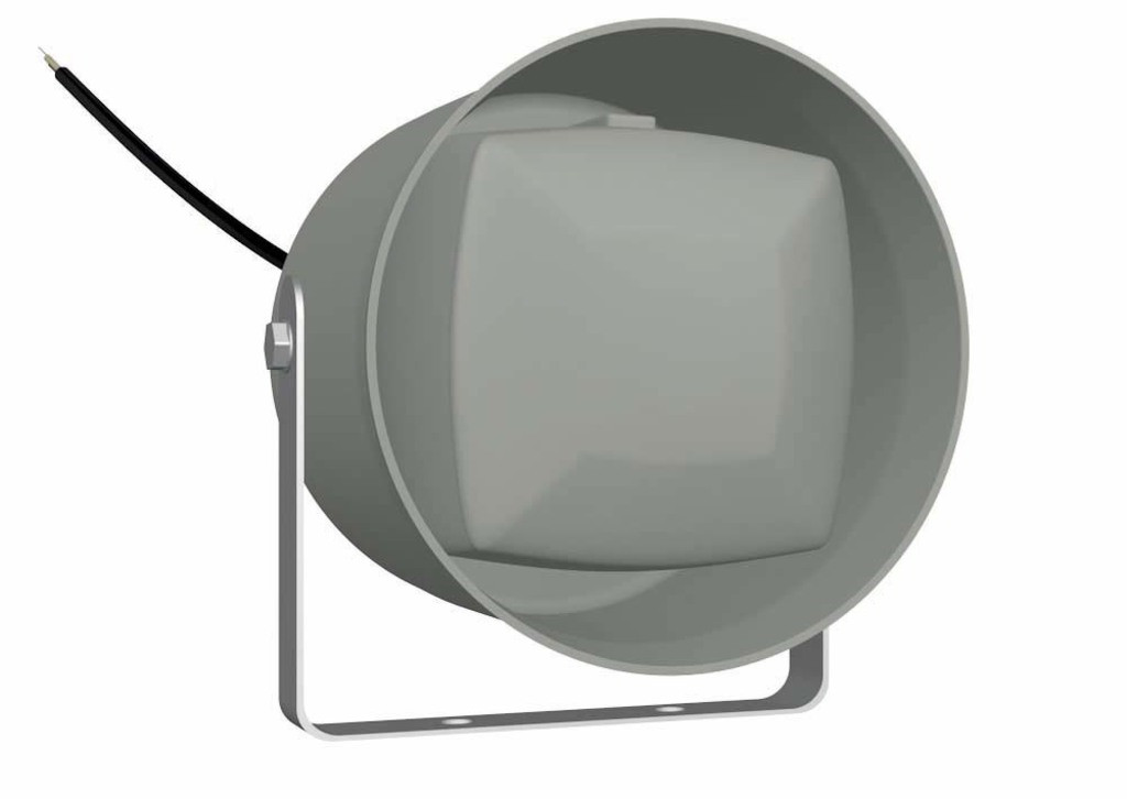 TR-3 - Altoparlante a tromba in plastica 6W