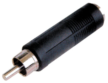 Adattatore spina rca - presa mono 6,4 mm FR1604