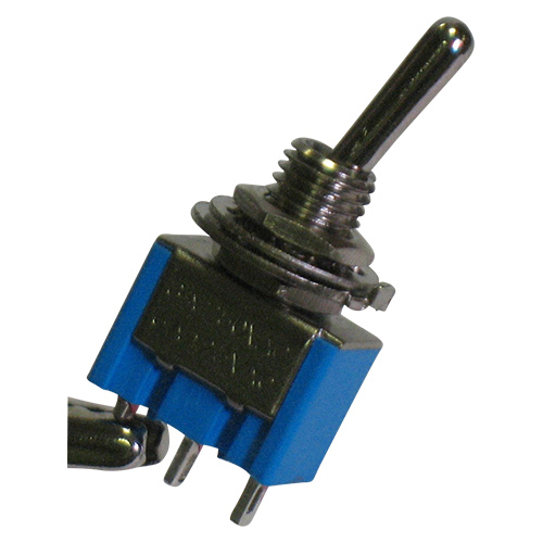 Deviatore miniatura a leva unipolare on-on 6a-125v FR5003
