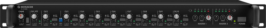 PA-1414MX - Pre-amplificatore PA a 10 canali