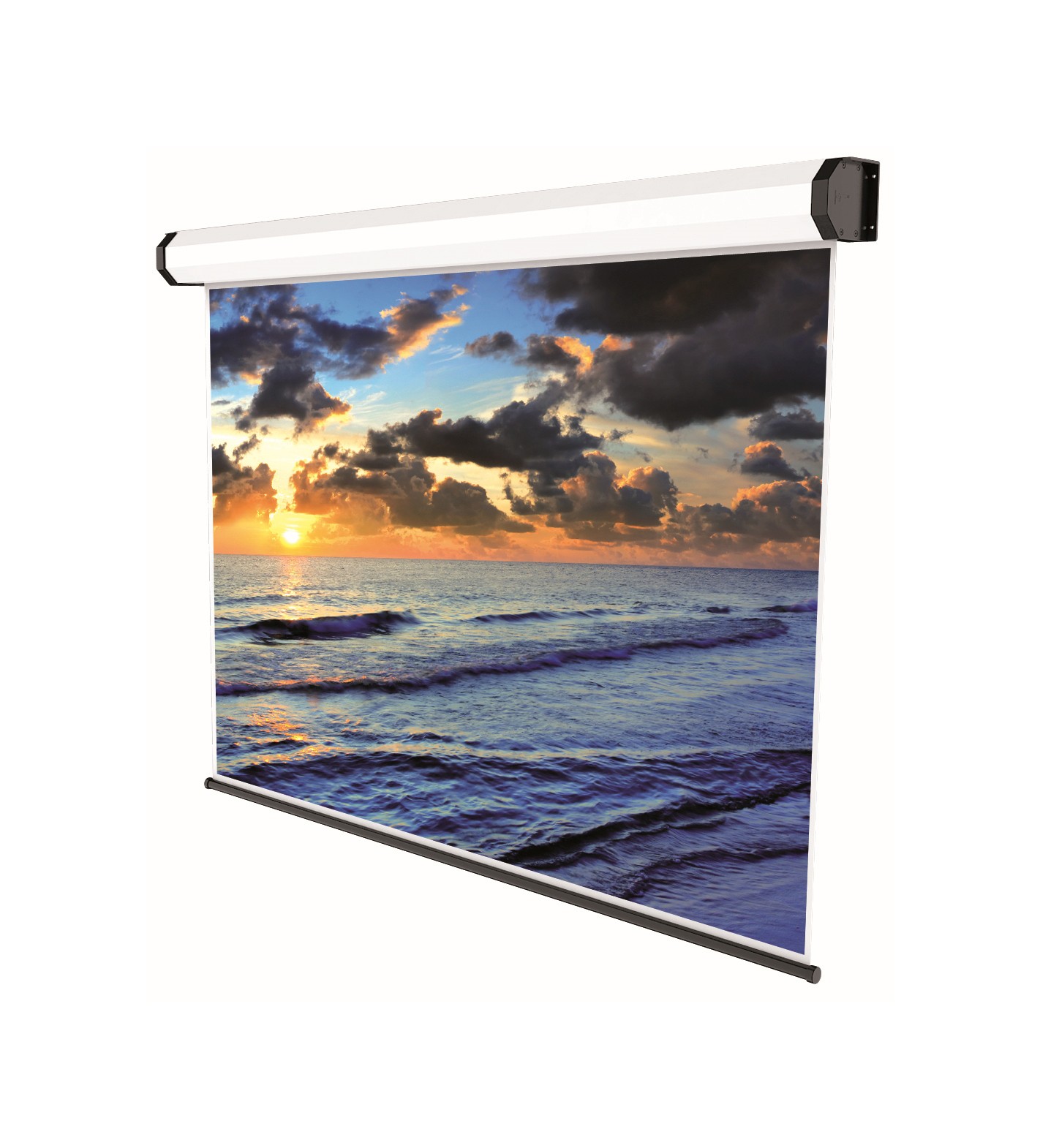 Schermo Elettrico 240x250 cm - Formato 1:1