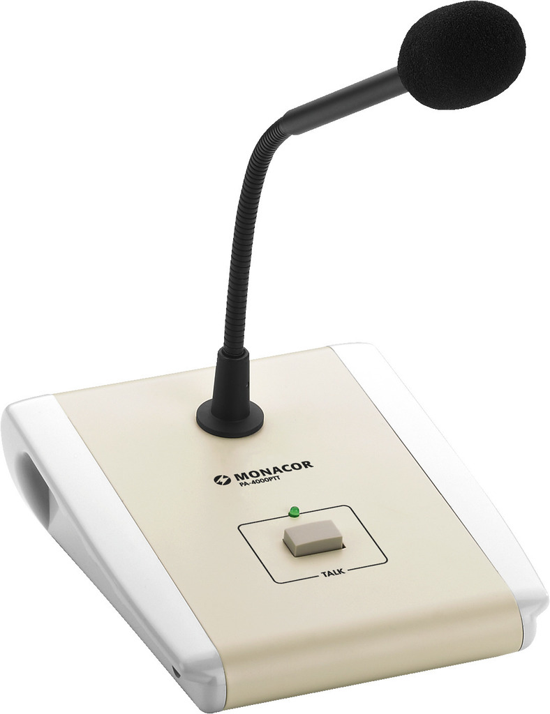 PA-4000PTT - Microfono da scrivania PA