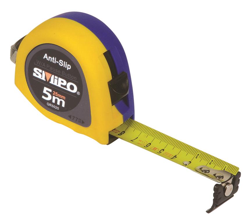 IORI QR5025NPM Flessometro gommato magnetico 25 mm 5 m