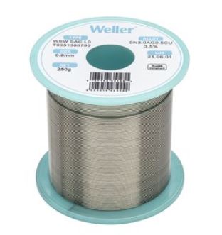 WSW SAC L0 Filo saldante, Ø 0,8 mm, 250 gr. T0051388799 - Weller