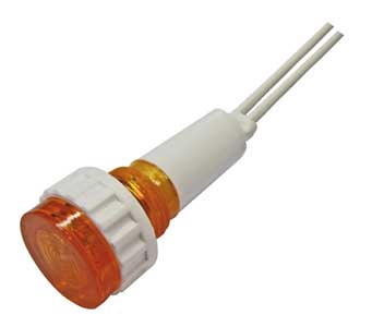 Segnalatore Luminoso In Plastica 12V Giallo 09/B1G