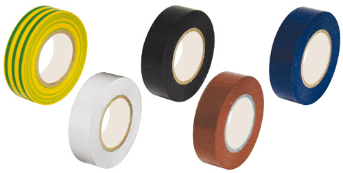 Nastro isolante bianco 0,13mmx19mmx25mt autoestinguente MKC
