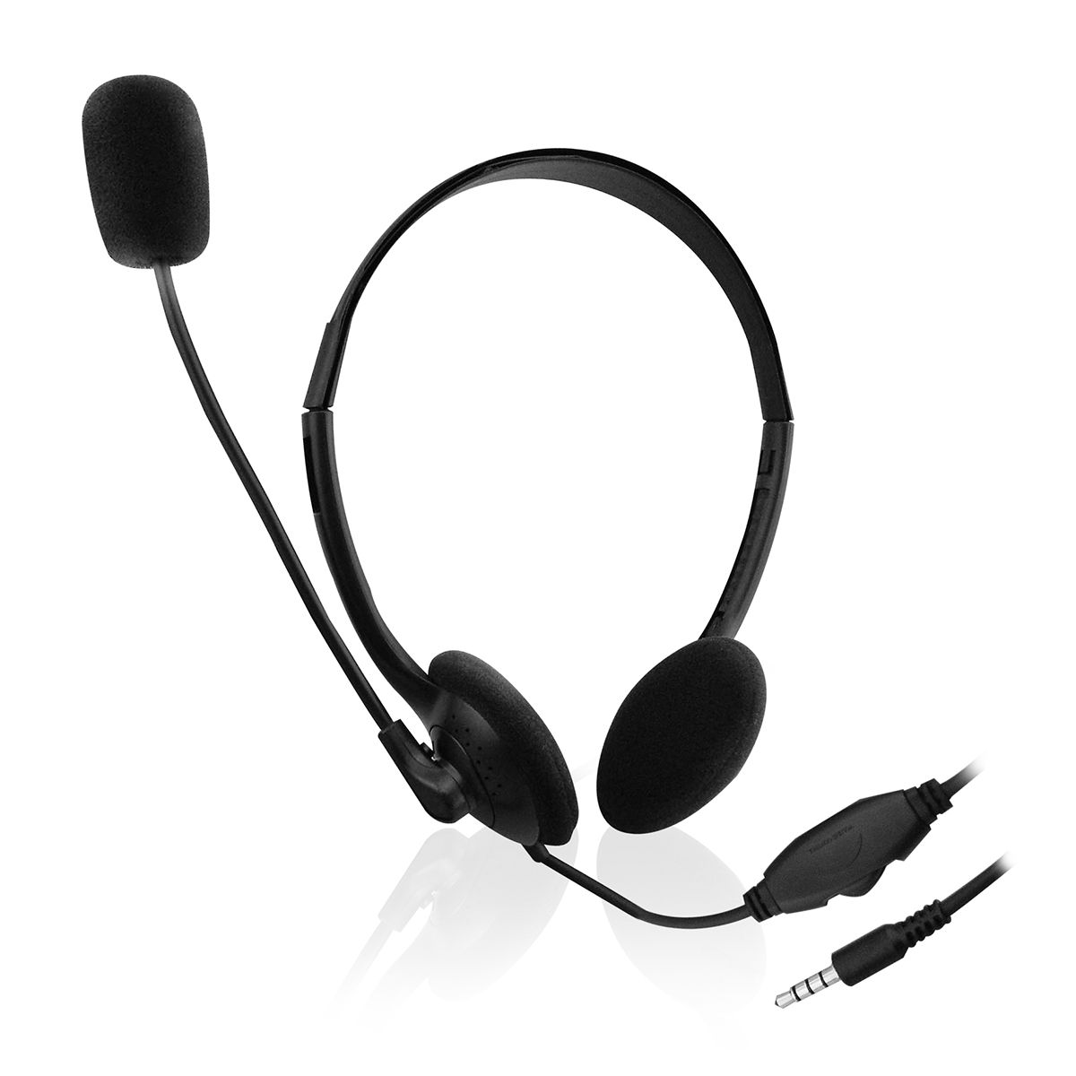 CUFFIA MICROFONO CONTROL VOLUME 1 Jack 3,5mm - EW3567
