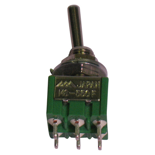 Deviatore miniatura a leva bipolare on-off 3a-125v MS-550 F SWITCH Miyama