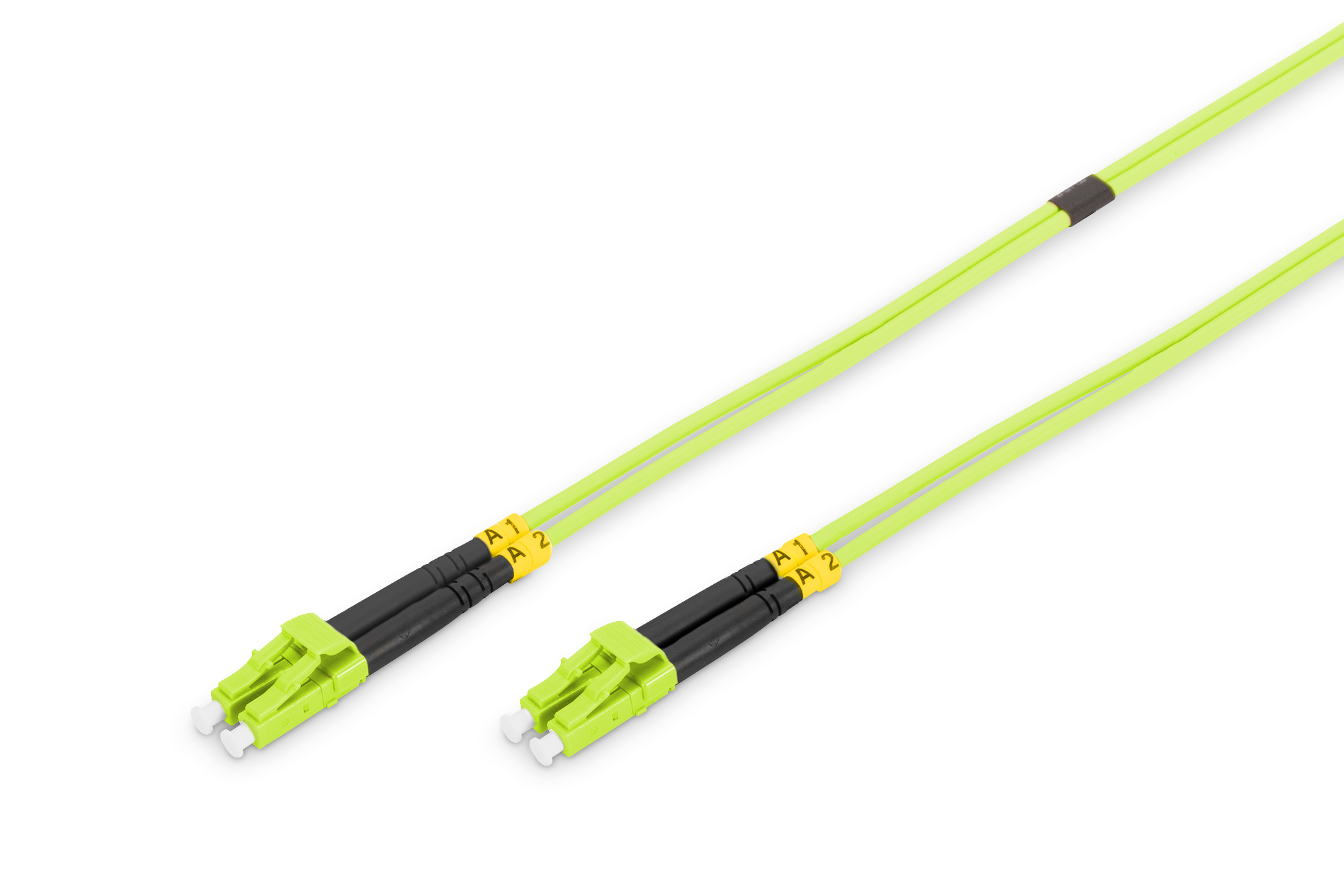 Digitus DK-2533-05-5 FO patch cord, duplex, LC to LC MM OM5 50/125 æ, 5 m
