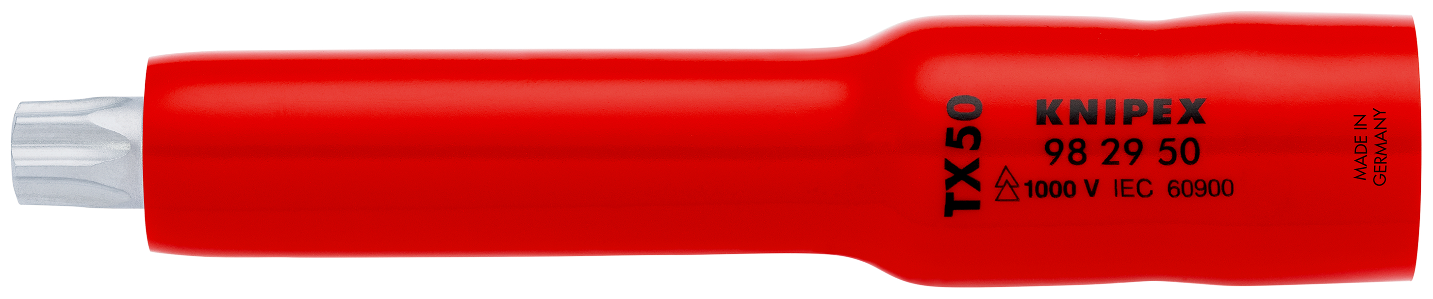 KNIPEX Chiave a bussola 3/8"TX50 98 29 50, isolamento a 1000V