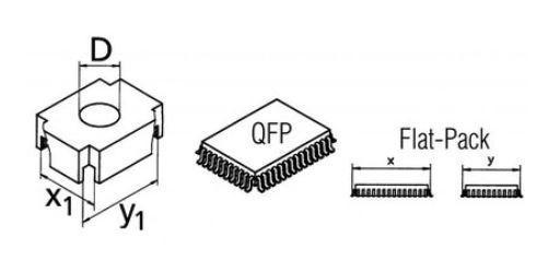 CSF Adapter 6 mm per DSX 80 and DXV 80 T0058741803  -Weller