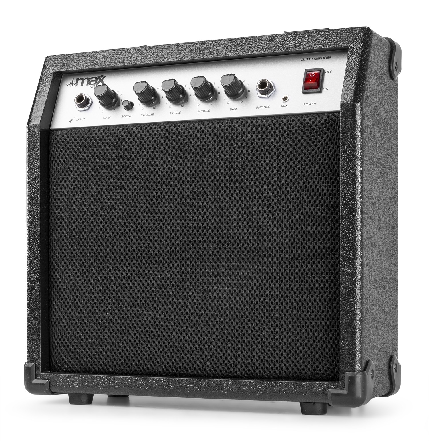Set Chitarra elettrica + Amplificatore + Accessori Mod.Gig Kit rossa