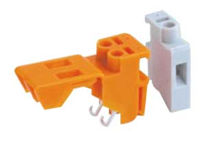 Morsetto Trasformatore 2 Posizioni P.7.5mm Ø4 Grigio COMP/2602B-C