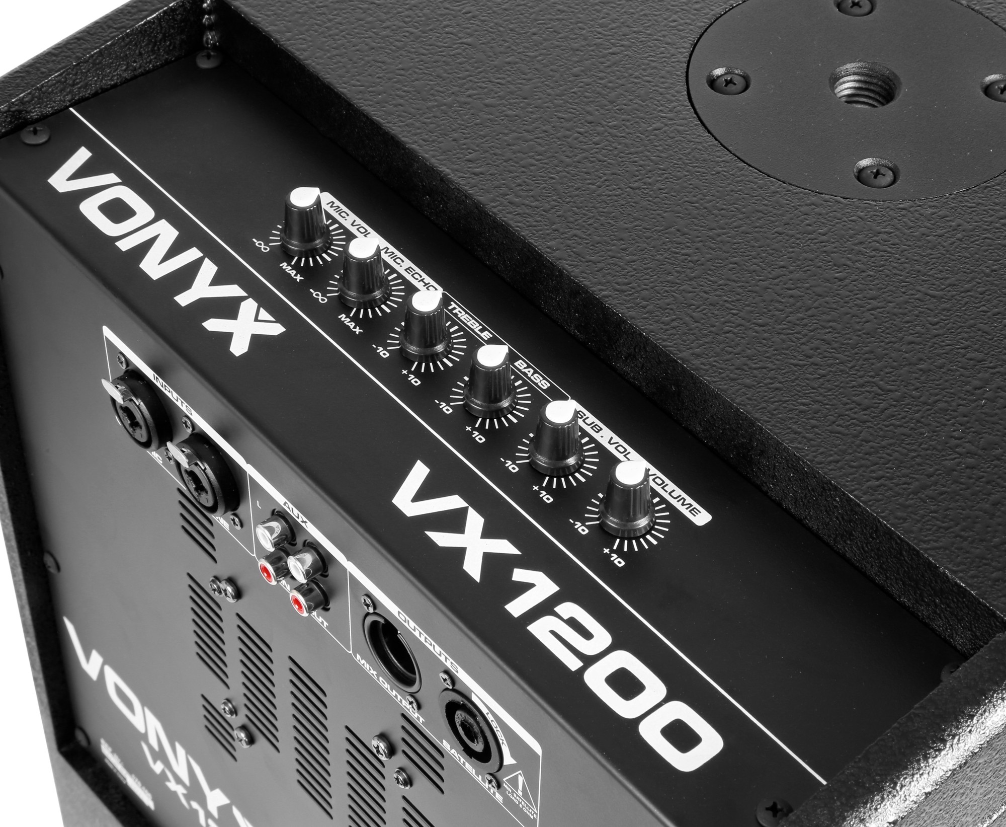 Sistema Full range attivo SUB + 1 Satellite 750W mod. VX1200