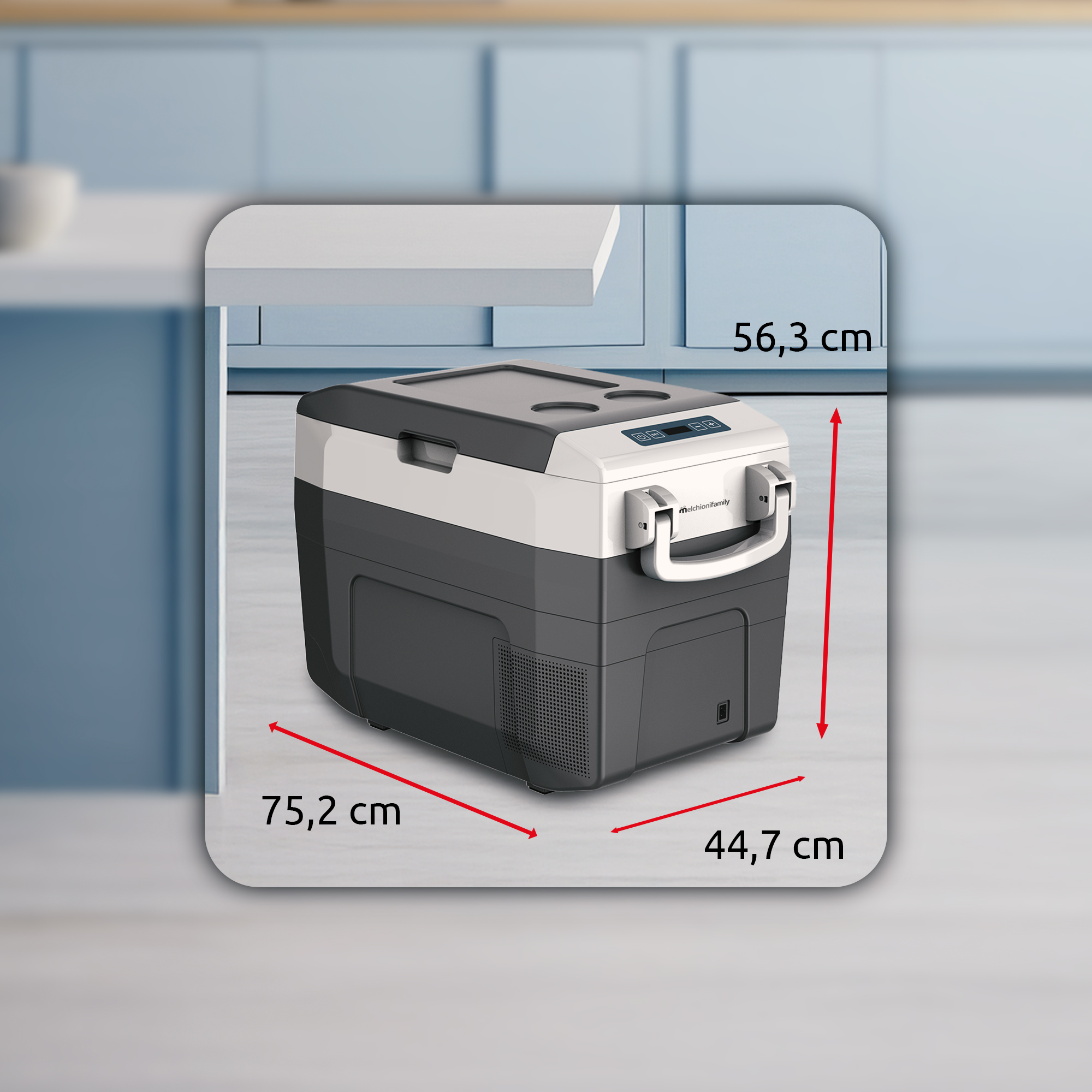 Frigo portatile GLACIALE 40 -  37L rigido