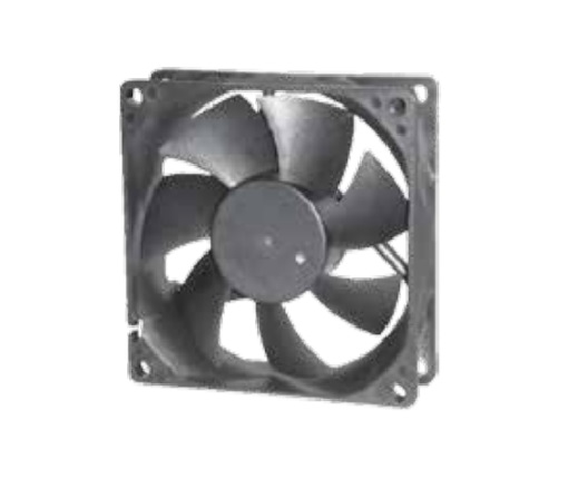 Ventola cuscinetto 80x80x25mm 24V 3600 RPM DC Pelko