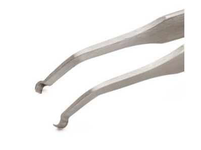 Pinzette per SMD, angolo 45°, a punta fine, diam. 2,5 mm, 32BSA25 Weller