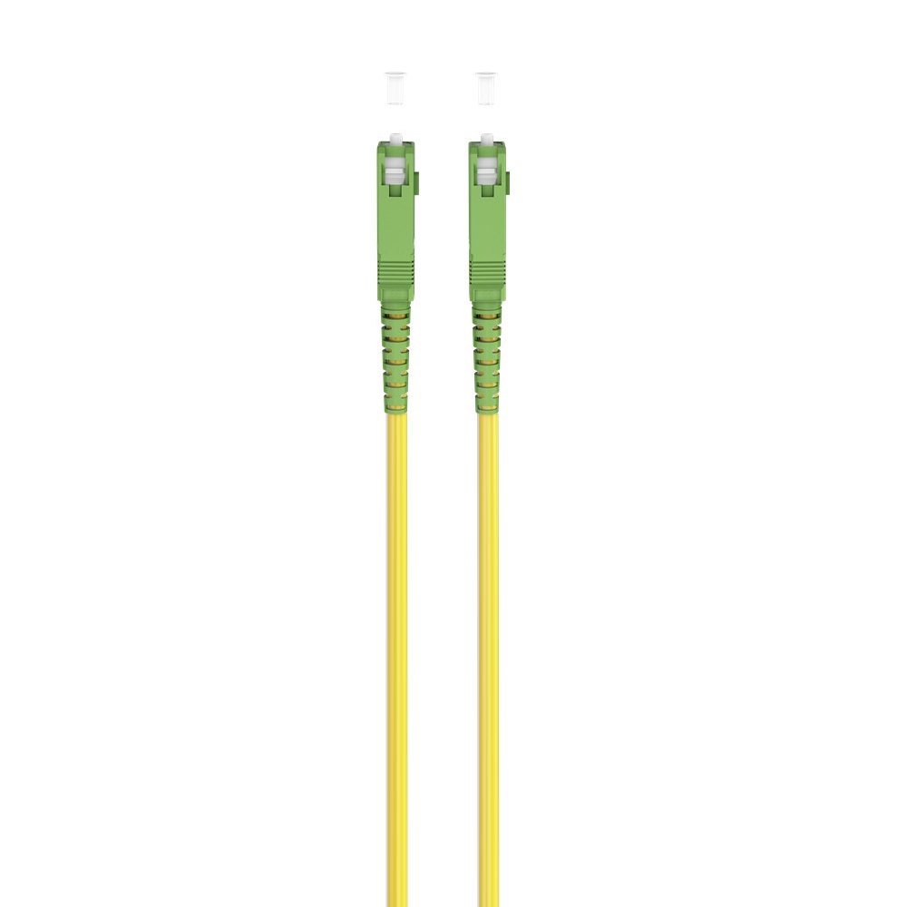 IM1408 - Cavo in fibra ottica SC/APC a SC/APC monomodale G.657A2 Simplex LSZH, 30 m