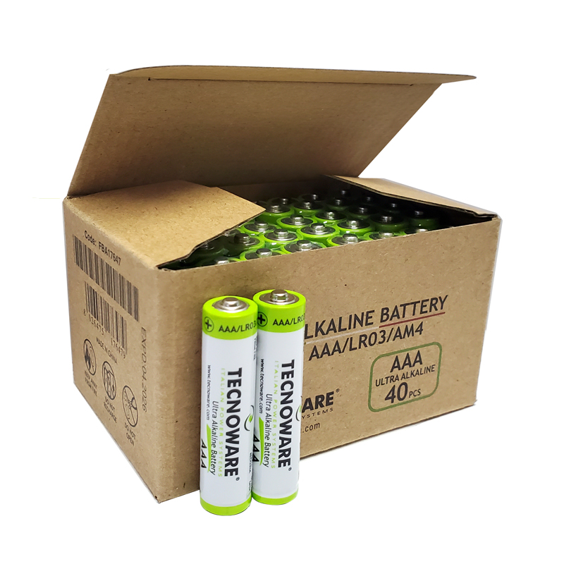 Tecnoware ULTRA Alkalina batteria alcalina AAA in scatola da 40 pile FBA17647