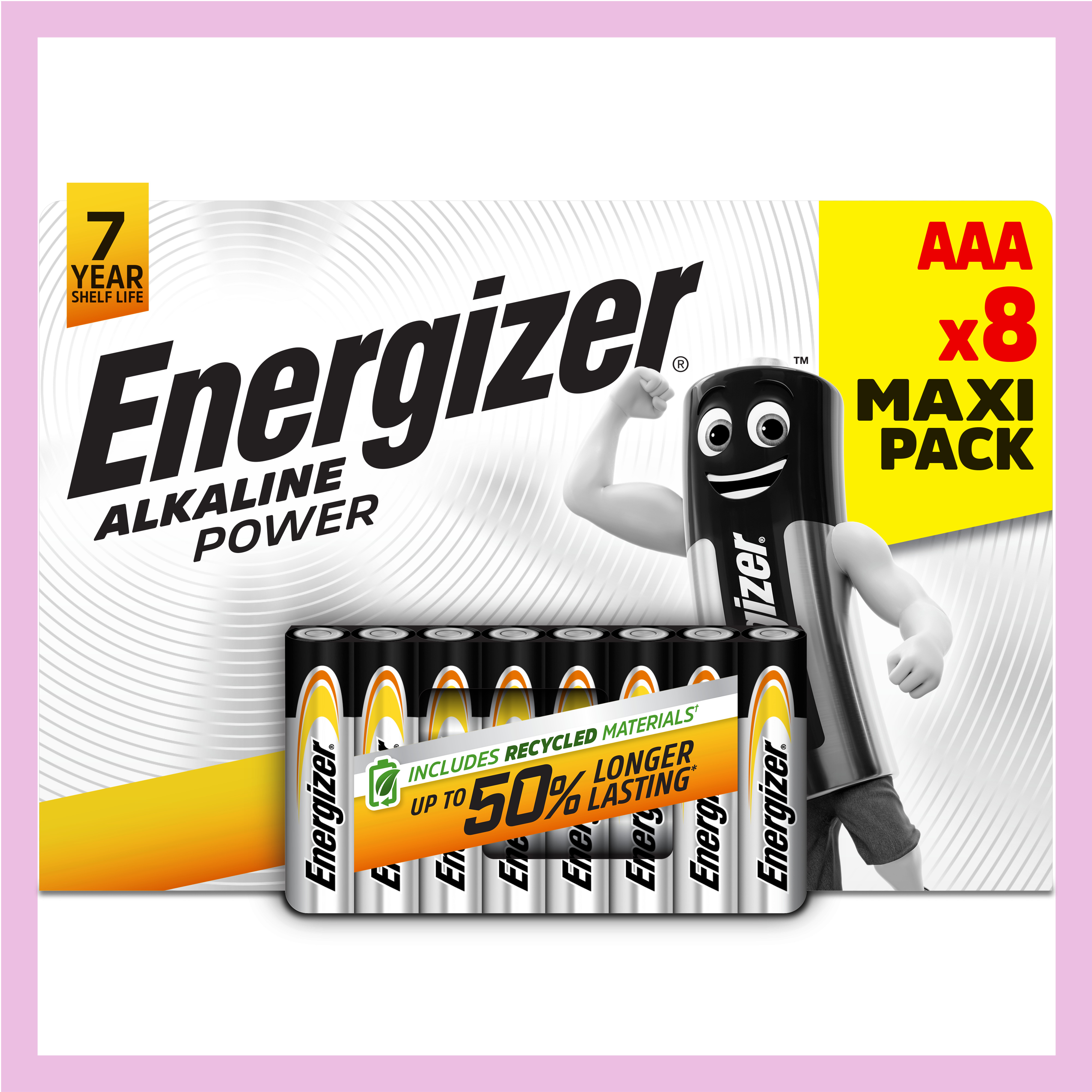 ENERGIZER Alk Power AAA blister da 8