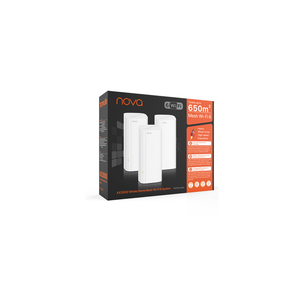 EX12(3-pack) - Sistema Home Mesh AX3000 Wi-Fi 6