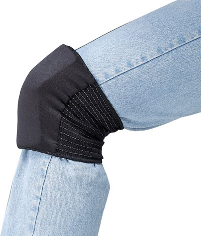 Ginocchiera in spugna ProSafe, senza strap, nera