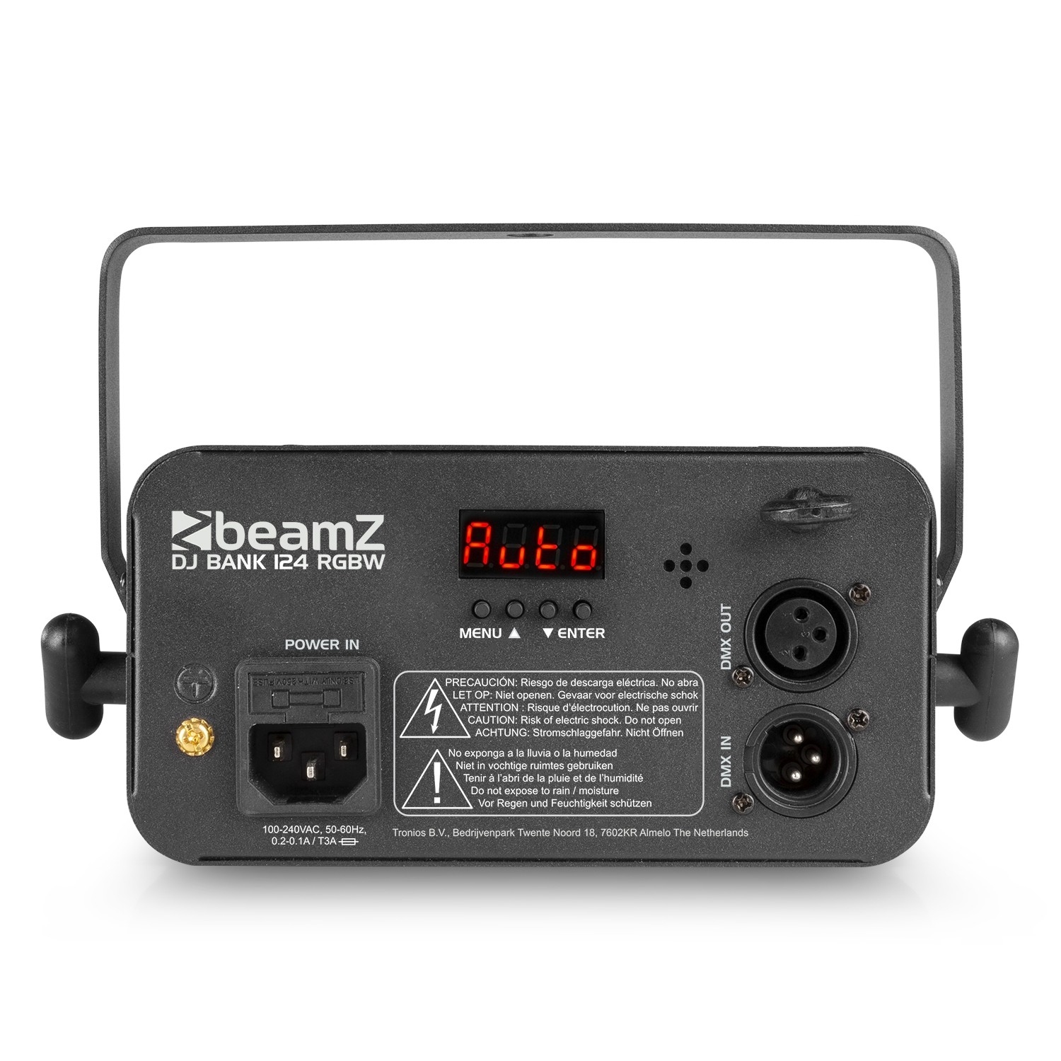 Effetto Luce A fasci luminosi RGBW, Mod. DJ Bank 124 RGBW