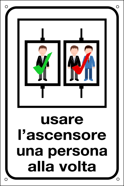 et.aut.attacca e stacca usare l'ascens. 120x180